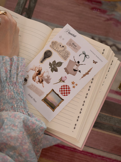 Naklejki Vintage Romantic