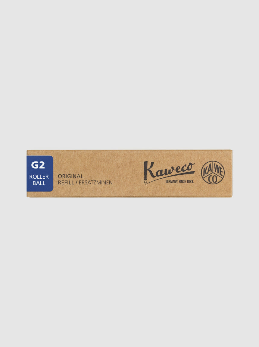 Packshot wkładu niebieskiego Kaweco G2 do piór kulkowych