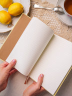 Kartkowany Notes Słonecznikowy