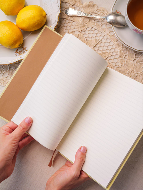 Kartkowany Notes Słonecznikowy