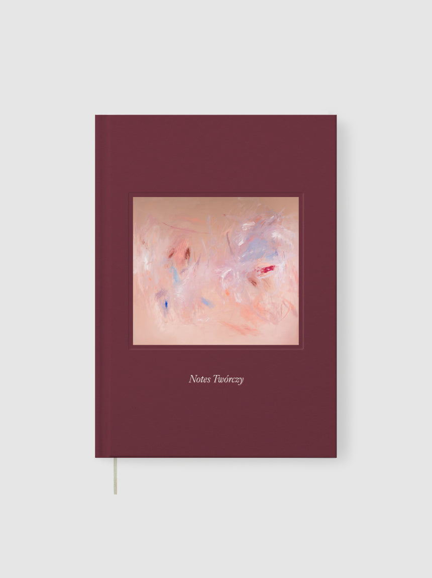 Notes Twórczy x Kubeczka - Bordowy - Packshot