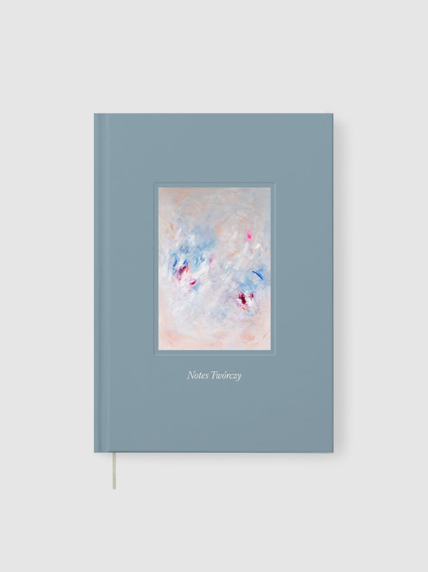 Notes Twórczy x Kubeczka - Niebieski - Packshot