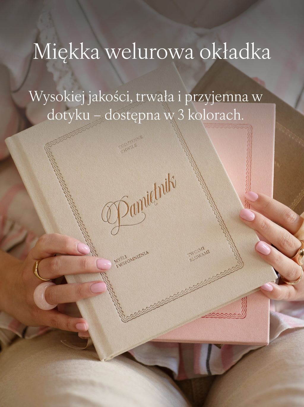 Wysokiej jakości trwała i wytrzymała welurowa okładka