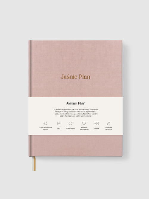 Planer Jaśnie Plan - Baby Pink