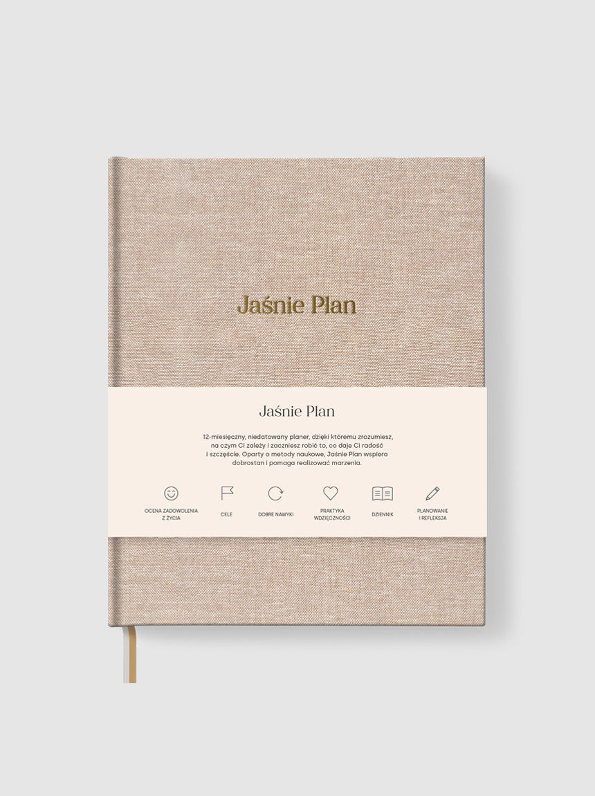 Beżowy Planer Jaśnie Plan - Packshot