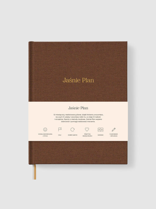 Brązowy Planer Jaśnie Plan - Packshot